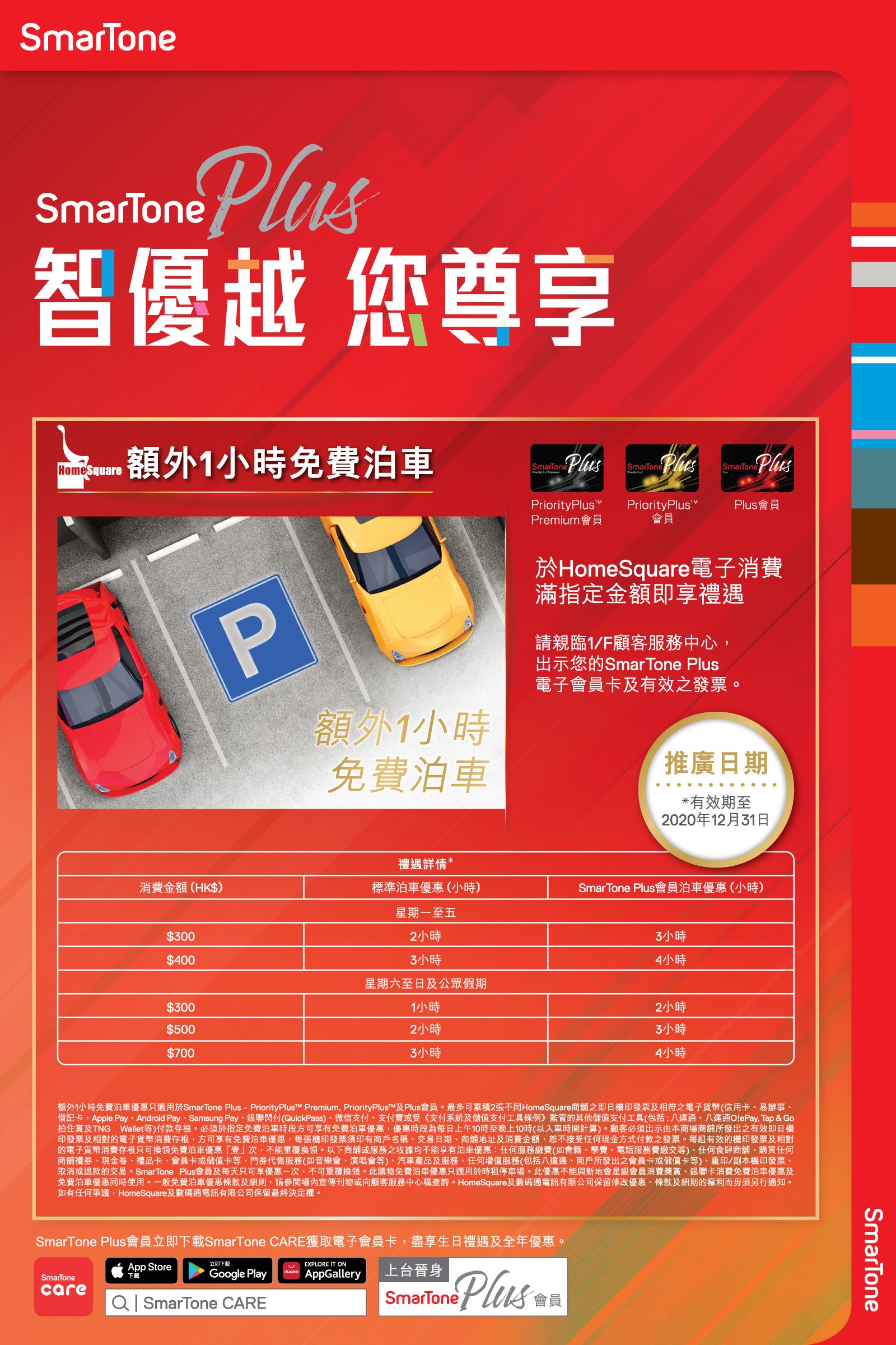 SmarTone Plus Parking Offer